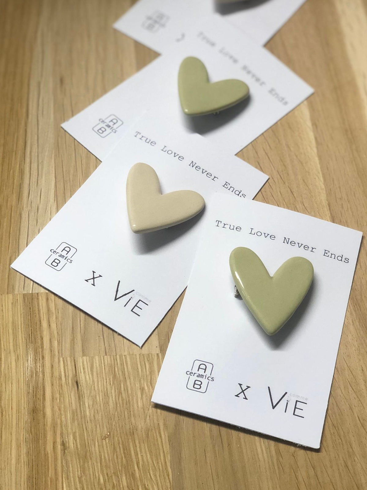 Broche Cœur Collab VcommeVie