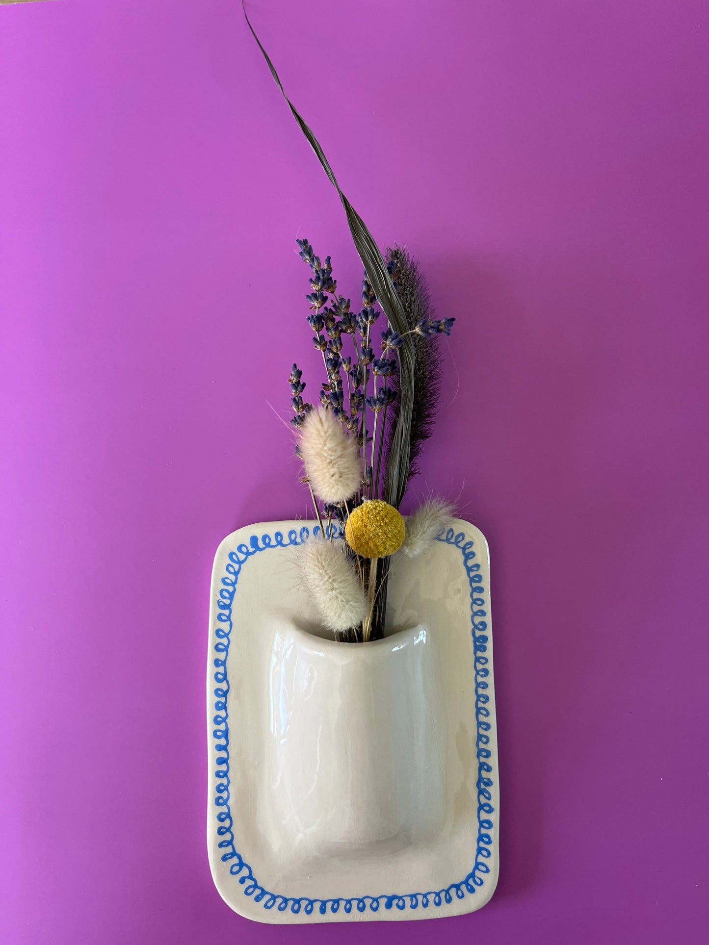 Porte Fleurs mural