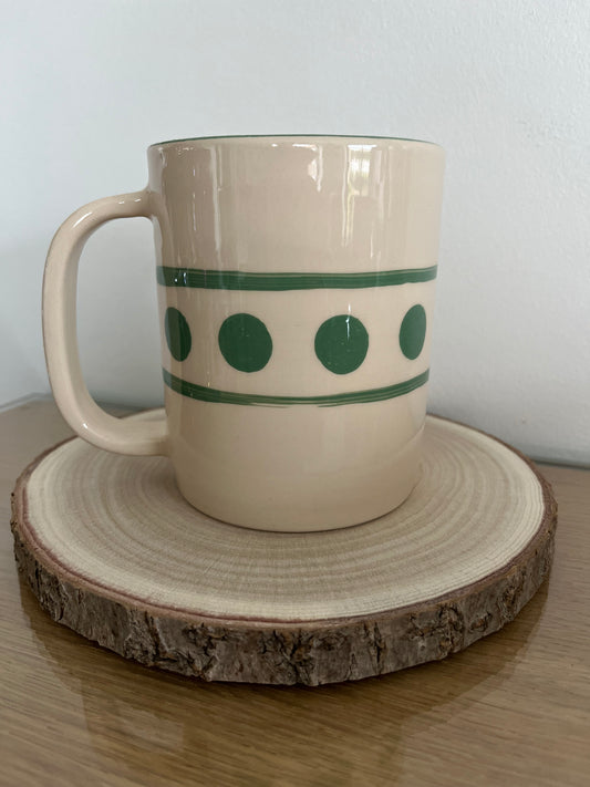 TASSE Pois verts