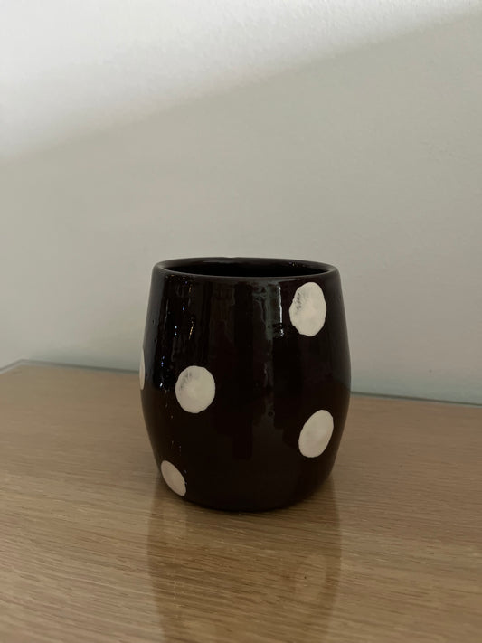 GOBELET Chocolat à Pois