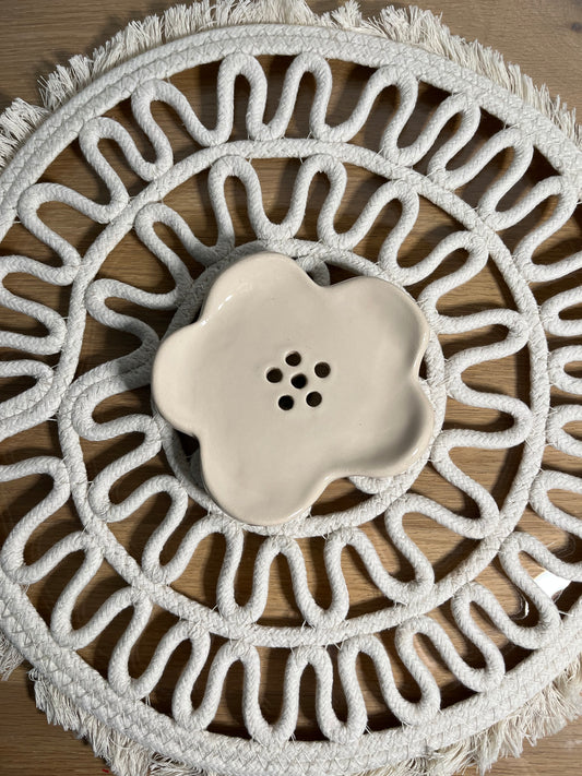 Porte Savon Fleur