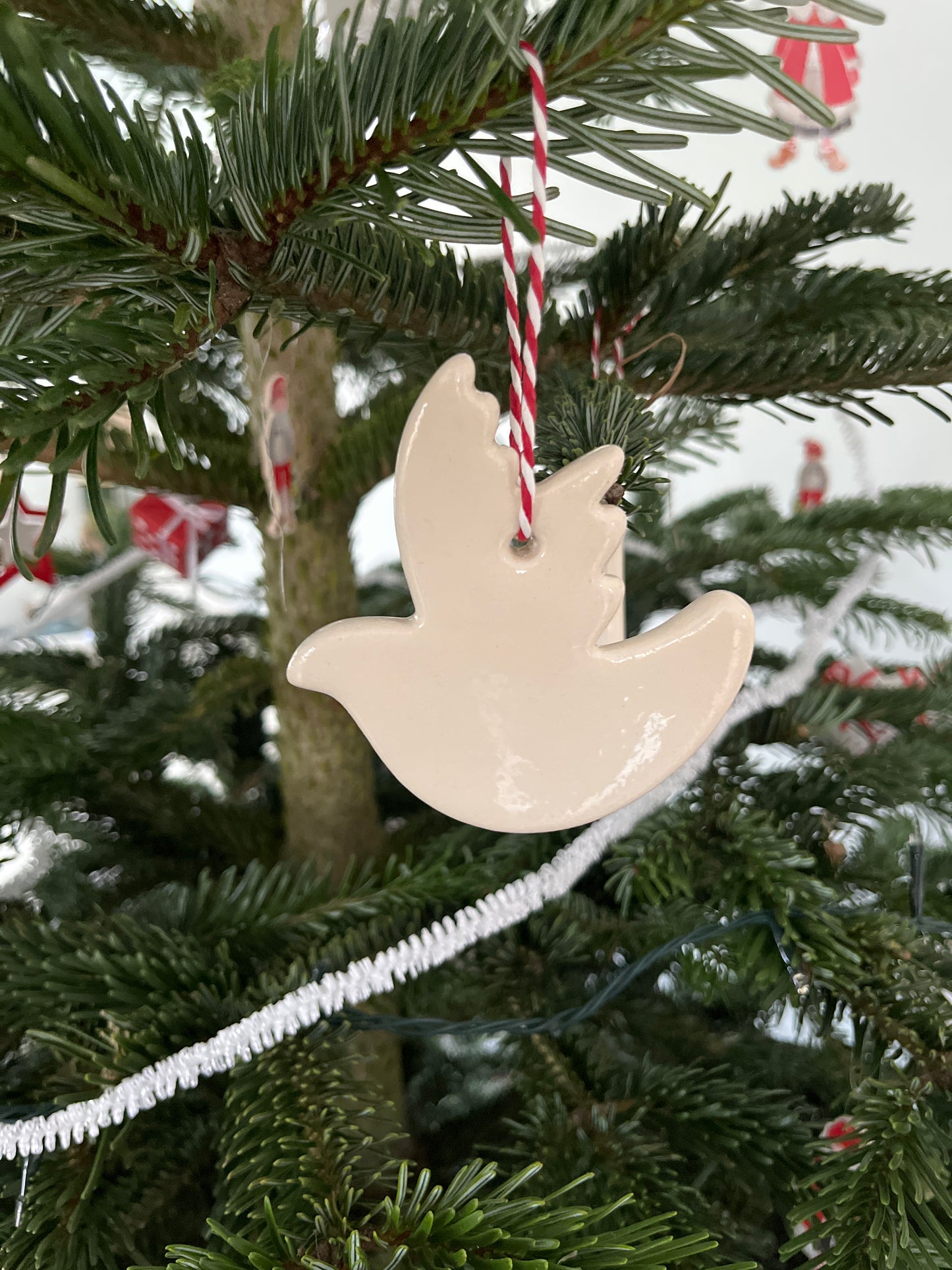 DÉCORATION A SUSPENDRE Colombe