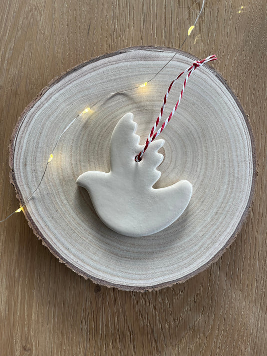 DÉCORATION A SUSPENDRE Colombe