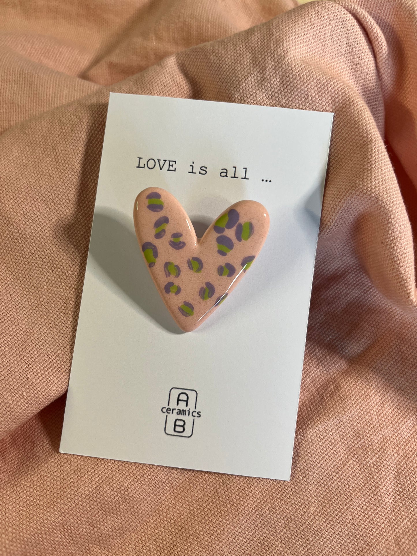 Broche Grand Coeur