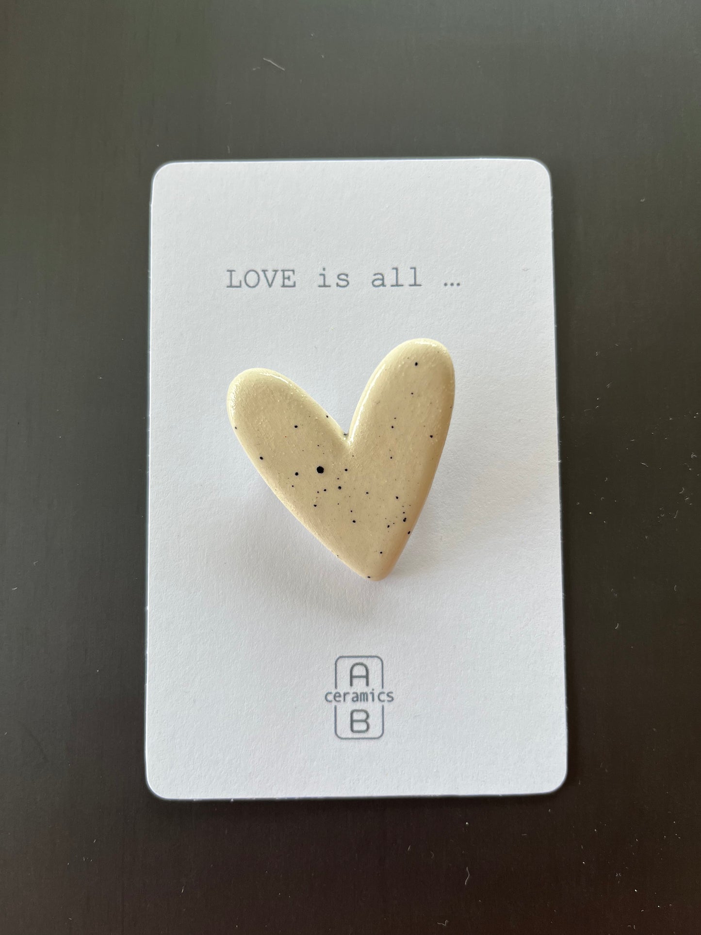 Broche Grand Coeur