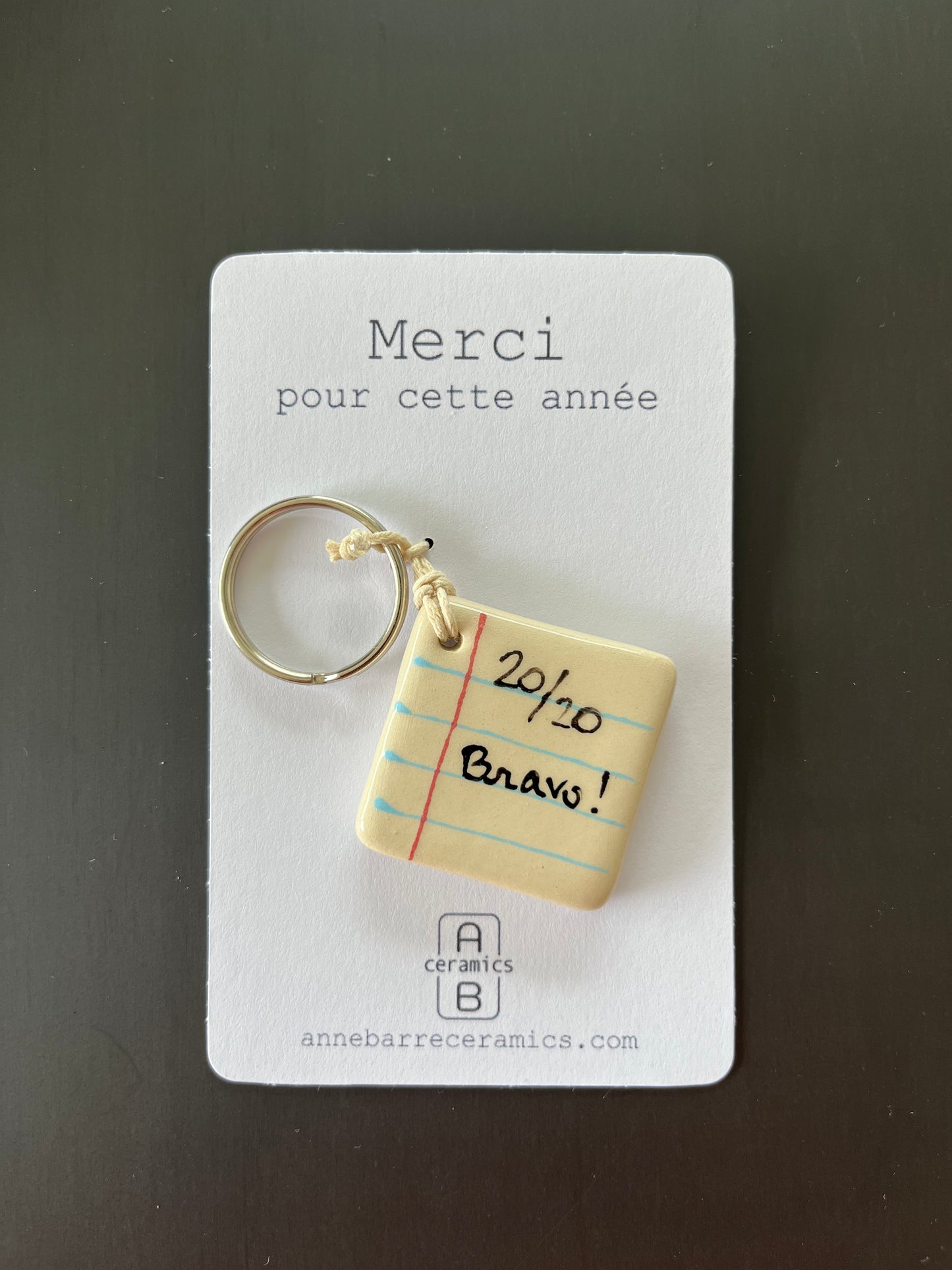 Porte Clés Mention Très Bien