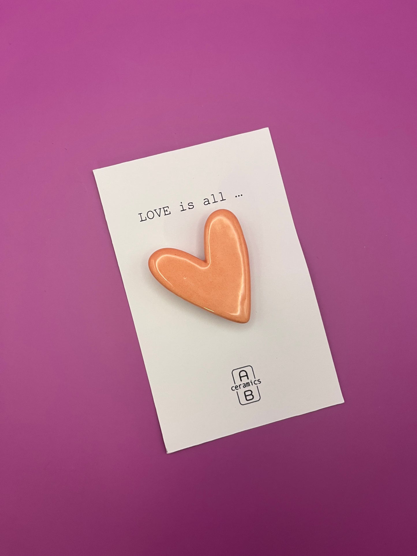 Broche Grand Coeur