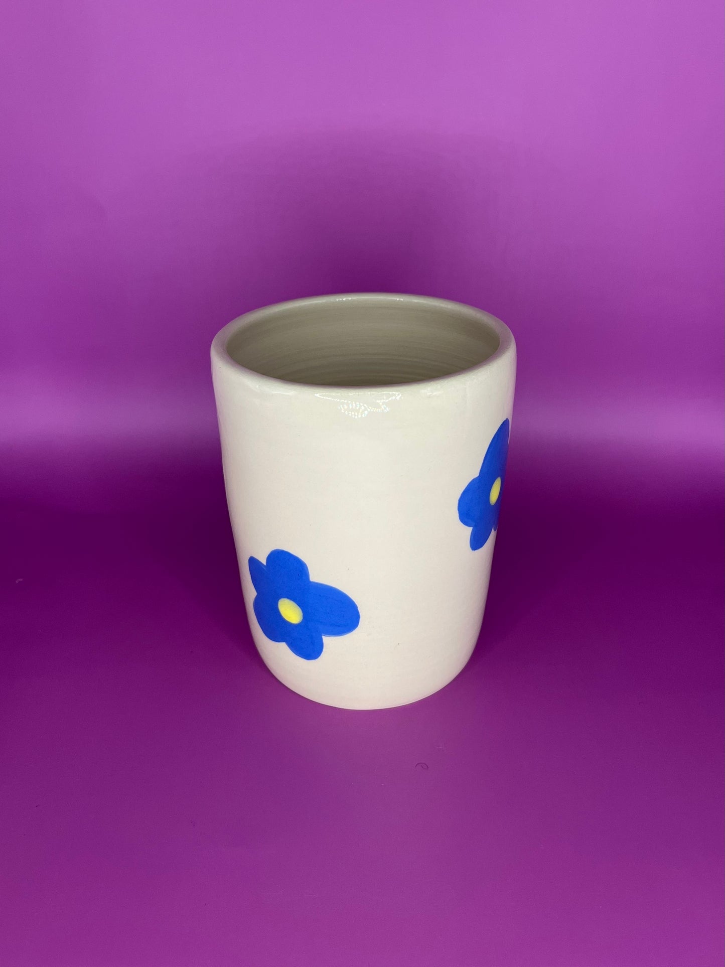 Tasse sans anse - Petites Fleurs