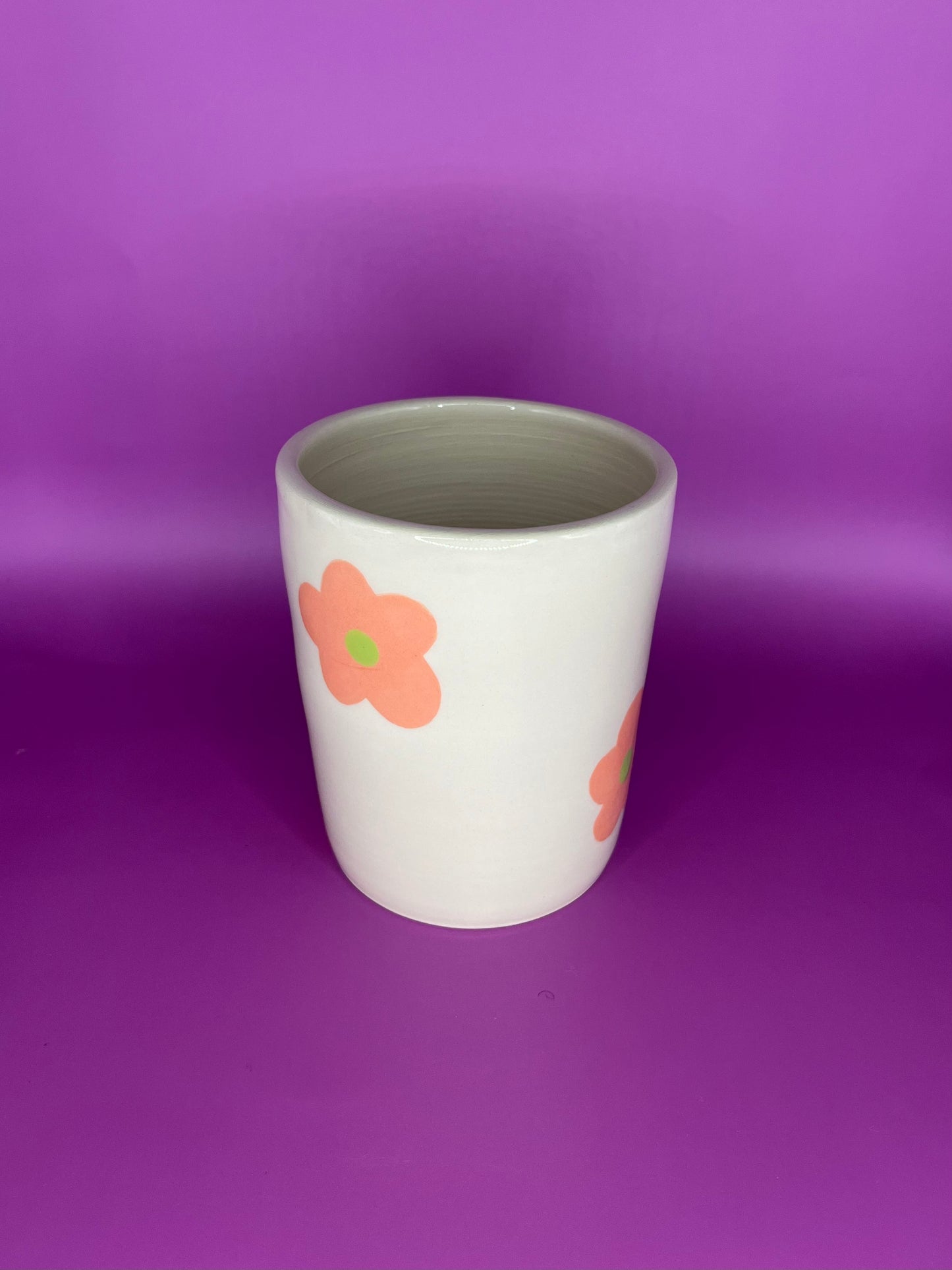 Tasse sans anse - Petites Fleurs
