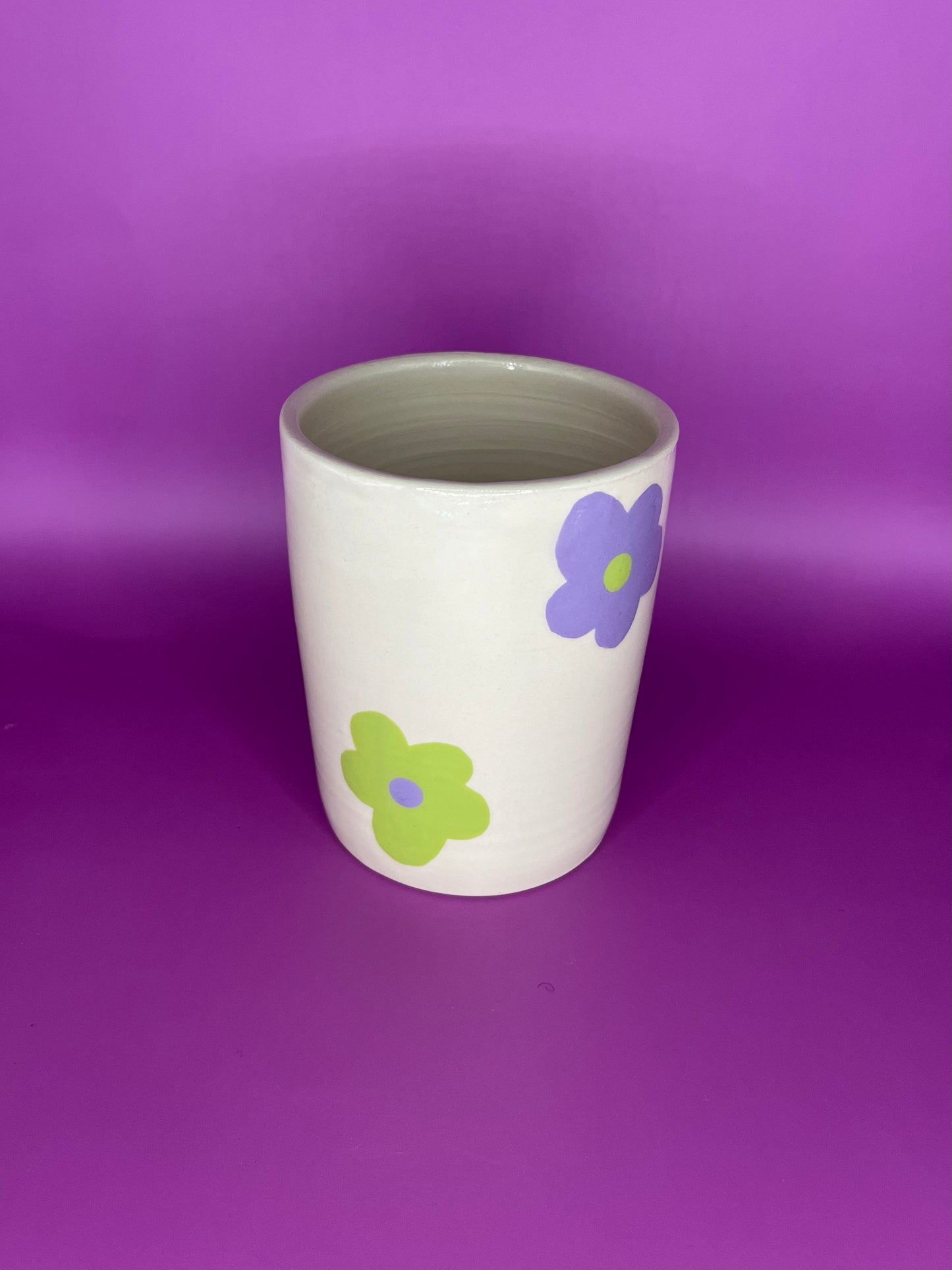 Tasse sans anse - Petites Fleurs