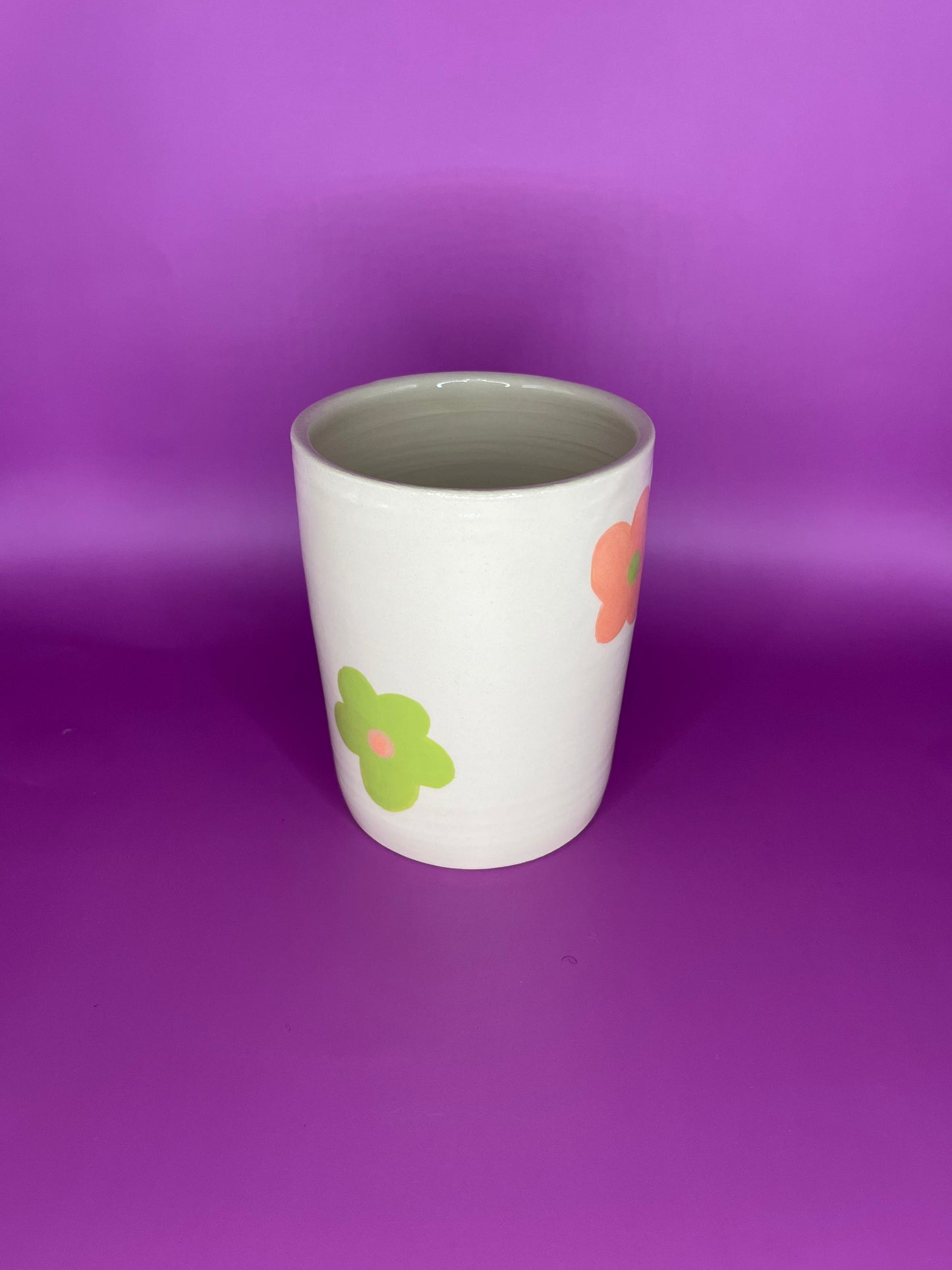 Tasse sans anse - Petites Fleurs